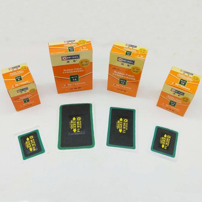 मिशेल 50 × 70 मिमी प्रबलित शीत टायर पैच रबड़ आईएसओ 9 001 4