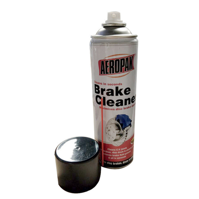 Metal Can Car Brake Cleaner Car Aerosol Cleaning Spray 3 Years Shelf Life