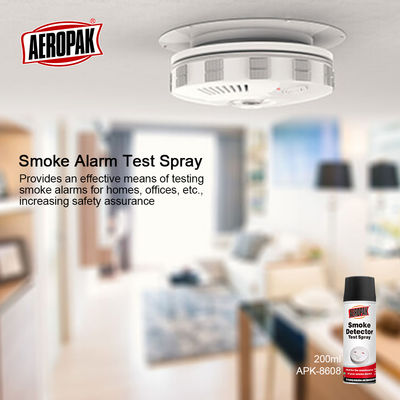 Portable 200ml Low-Residue Smoke Test Spray with 3 Years Shelf Life for Professional Smoke Detector Inspection