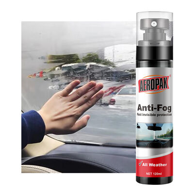 Aeropak 120ml Car Windshield & Window Anti-Fog Spray-Long Lasting No Streaks High Transparency