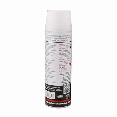 MSDS Certified 500ml Aeropak Engine Starter Spray for Gasoline and Diesel Engines